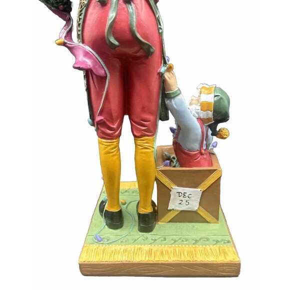 Lenox Santa’s Merry Mix Up Christmas Santa Claus Figurine 2015 LIMITED EDITION - Picture 4 of 8